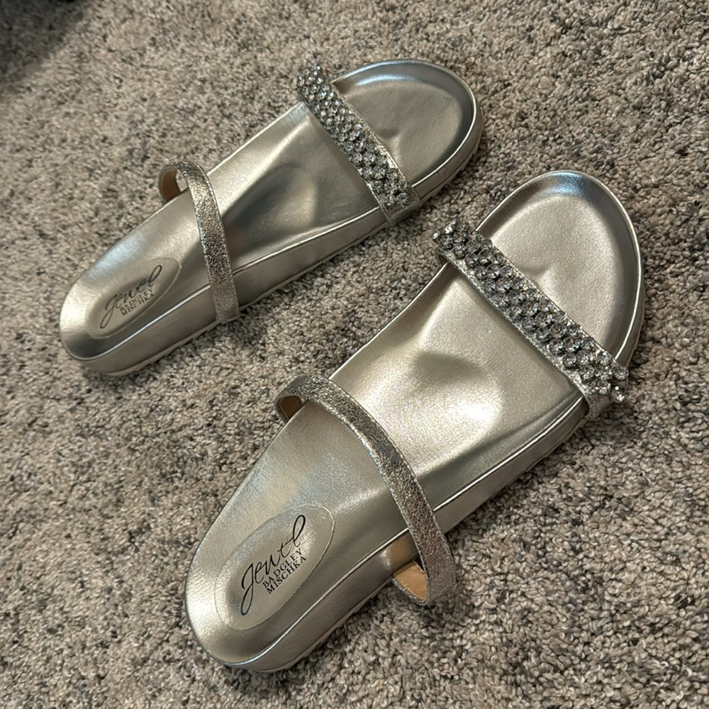 Jewel Badgley Mischra crystal slide sandal - Picture 4 of 6